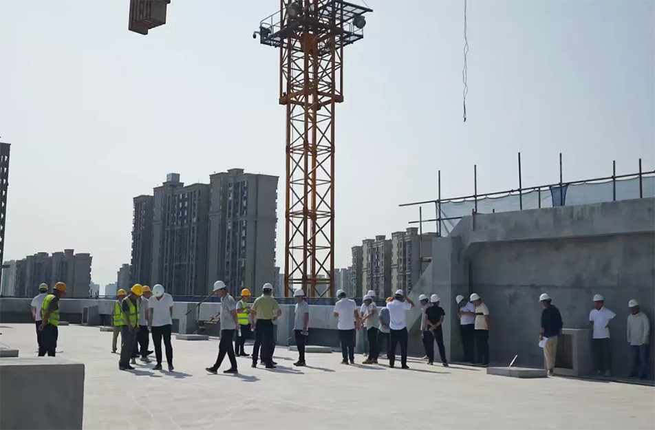 南昌市政建設集團有限公司年中“品質提升”優秀項目現場觀摩 南昌市政建設集團有限公司年中“品質提升”優秀項目現場觀摩