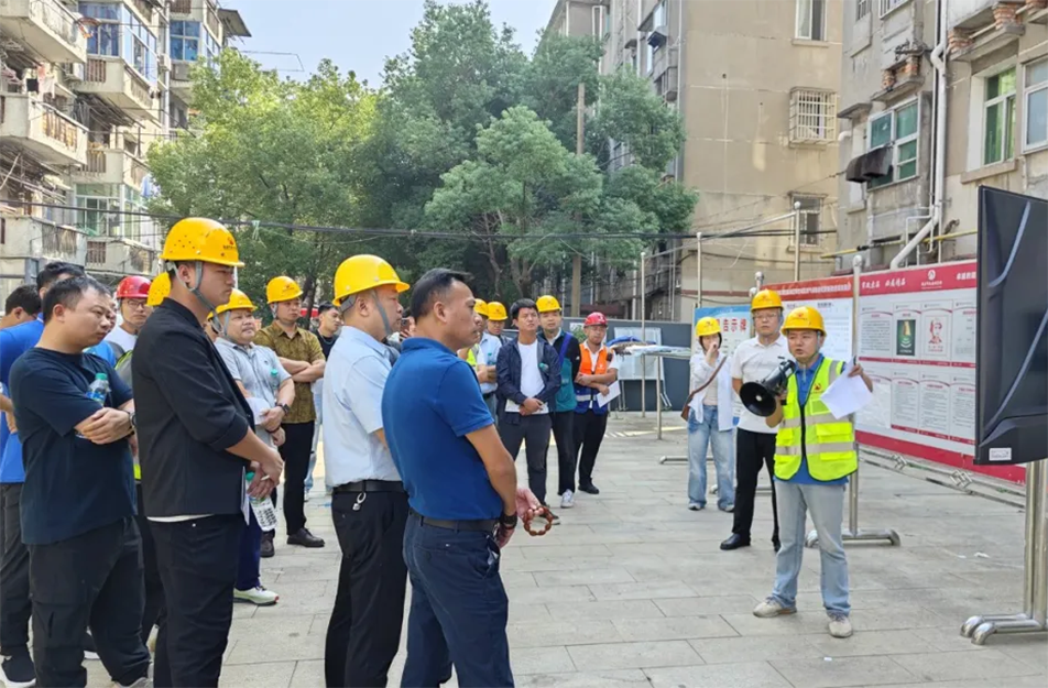 南昌市政建設集團多措并舉筑牢燃氣改造項目質量安全防線